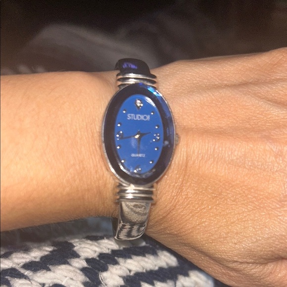Studio‎ Blue and Silver Smartwatch with Elegant Design main image 4